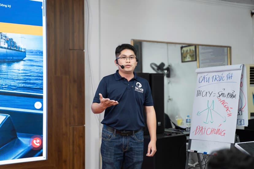 Tuấn Nguyễn thực hành